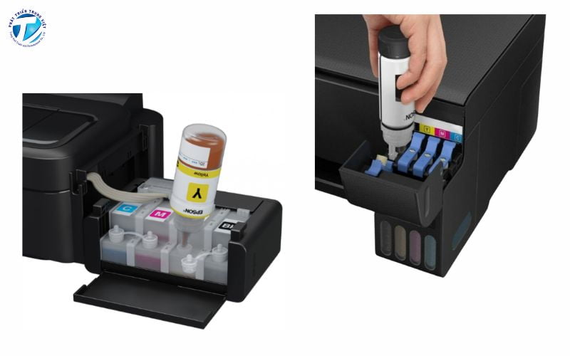 Mực in Epson được dùng phổ biến